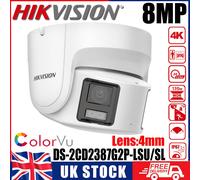 Hikvision 4K 180° Panoramic ColorVu Camera DS-2CD2387G2P-LSU/SL Audio Alarm UK