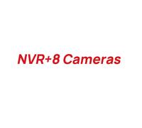 Hikvision 4k 8ch 8POE CCTV System 8MP Acusense Colorvu IR Mic IP Camera NVR Lot