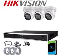 HIKVISION 4K 8MP CCTV CAMERA IP POE SYSTEM DarkFighter Night Vision Home OFFICE