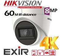 HIKVISION 4K 8MP CCTV Camera UHD System EXiR At Night Outdoor DS-2CE78U1T-IT3F
