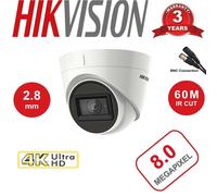Hikvision 4K 8MP CCTV Camera UHD Turret Turbo Night Vision DS-2CE78U1T-IT3F