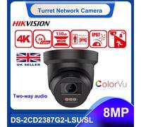 Hikvision 4K 8MP ColorVu AcuSense 8MP DS-2CD2387G2-LSU/SL IP Camera 2 way audio