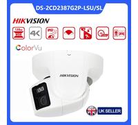 Hikvision 4k 8MP DS-2CD2387G2P-LSU/SL IP Camera 180° Dual lens Panoramic ColorVu