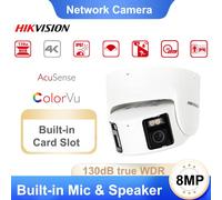 Hikvision 4K 8MP DS-2CD2387G2P-LSU/SL Panorama ColorVu Kamera 2-Wege Audio