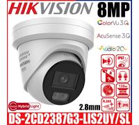 Hikvision 4K 8MP DS-2CD2387G3-LIS2UY/SL Smart Hybrid Light ColorVu 3.0 IP Camera