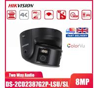 Hikvision 4k 8MP Panoramic ColorVu IP Camera Two Way Audio DS-2CD2387G2P-LSU/SL