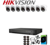 HIKVISION 4K CCTV Security Camera 8MP ColorVu System 16CH 32CH DVR Home Outdoor
