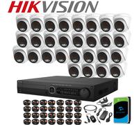 HIKVISION 4K CCTV Security Camera 8MP ColorVu System 16CH 32CH DVR Home Outdoor