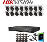 HIKVISION 4K CCTV Security Camera 8MP ColorVu System 16CH 32CH DVR Home Outdoor