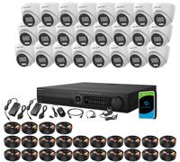 HIKVISION 4K CCTV Security Camera 8MP ColorVu System 16CH 32CH UHD DVR Outdoor
