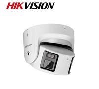Hikvision 4K ColorVu Panoramic IP Camera Dual Len Audio DS-2CD2387G2P-LSU/SL 4mm