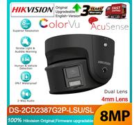 Hikvision 4K Panoramic ColorVu IP Camera 2-Way Audio DS-2CD2387G2P-LSU/SL Black