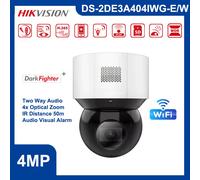 Hikvision 4MP 4xZoom IR WiFi DarkFighter IP Camera 2Way Audio DS-2DE3A404IWG-E/W