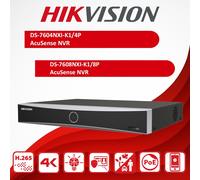 HIKVISION 4MP ColorVu Hybrid Light CCTV System PoE NVR AcuSense 2Way Audio IP67