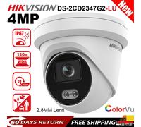 Hikvision DS-2CD2347G2-LU 4MP ColorVu AcuSense POE WDR IP Camera Built-in Mic UK