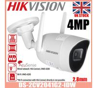 Hikvision 4MP DS-2CV2041G2-IDW 2.8mm WiFi IP Bullet Camera EXIR 2-Way Talk Audio