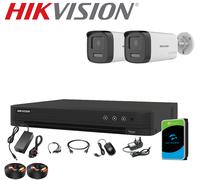 Hikvision 5MP 3K CCTV System DVR ColorVu Smart Light 2-Way Audio AI Night Vision