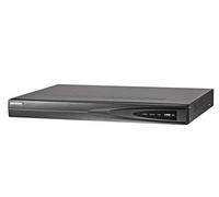 HIKVISION 8-Channel NVR, Black, HDD, SATA, Ethernet, VGA, RCA, 19" Case, 80Mbps Bit Rate Input Max