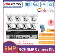 Hikvision 8CH 4K AcuSense Home Security Camera System 5MP MIC ColorVu POE Camera
