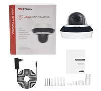 Hikvision 8CH CCTV Kit 4XZoom 4MP Acusense Outdoor IR PTZ IR Camera System Audio