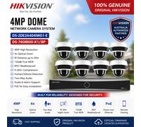 Hikvision 8CH CCTV System 4MP 4XZoom Acusense Outdoor PTZ Camera IR 2-Way Audio