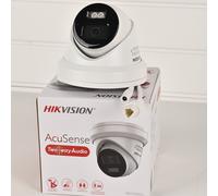 Hikvision 8CH NVR DS-7608NXI-K2/8P Color+IR 8MP POE Camera DS-2CD2383G2-LI2U/SL