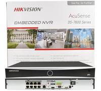 HIKVISION 8CH NVR DS-7608NXI-K2/8P Hybrid 4K ColorVu IP Camera DS-2CD2387G2H-LIU