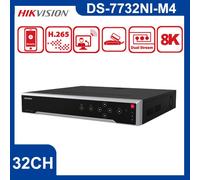 Hikvision 8K ULTRA HD 32CH DS-7732NI-M4 1.5U 4SATA NO-PoE NVR H.265+ Recorder