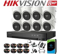 HIKVISION 8MP 4K CCTV KIT DVR 4CH 8CH SYSTEM NIGHT VISION CAMERA SECURITY KIT
