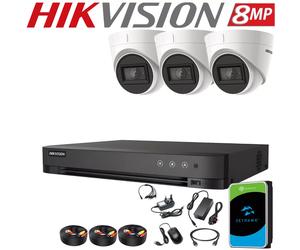 HIKVISION 8MP 4K CCTV KIT DVR 4CH 8CH SYSTEM NIGHT VISION CAMERA SECURITY KIT