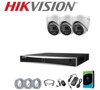 HIKVISION 8MP 4K NVR POE CCTV 5MP IP ColorVu Camera Security System 2-Way Audio