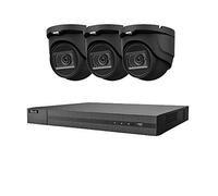 HIKVISION 8MP CCTV 4K UHD DVR 8CH SYSTEM INDOOR OUTDOOR 3X VIVID HD CAMERAS 30M NIGHT VISION SECURITY CAMERA KIT UK (1TB HDD, GREY)