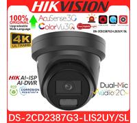 Hikvision 8MP ColorVu Turret IP Camera Two-Way Audio Smart Hybrid Light 2.8mm UK