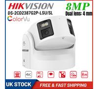 Hikvision 8MP Dome IP Camera ColorVu AcuSense 2-Way Audio DS-2CD2387G2P-LSU/SL