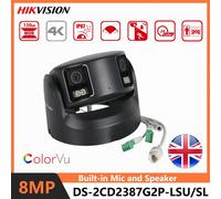 Hikvision 8MP DS-2CD2387G2P-LSU/SL Panoramic ColorVu 2Way Audio Dome IP Camera