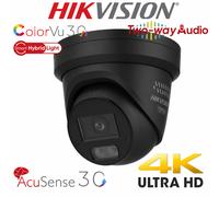 HiKVISION 8MP IP Audio CCTV Camera Color24/7 Night Vision IP67 Turret Outdoor