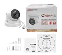 HIKVISION AI 4CH NVR DS-7604NXI-K1/4P Hybrid Acusense ColorVu 8MP POE Camera Kit