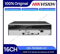 Hikvision AI AcuSense 16CH 4K NVR DS-7616NXI-K1 CCTV Video Recorder ANPR NO POE