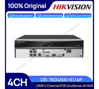 Hikvision AI AcuSense 4Channel 4POE 4K NVR DS-7604NXI-K1/4P H.265 Video Recorder