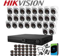 HIKVISION CCTV SECURITY SYSTEM 5MP AUDIO MIC CAMERA ColorVU Outdoor Night Vision