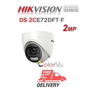 Hikvision ColorVu 4in1 1080P 2MP 20m Turret Dome 2.8mm DS-2CE72DFT-F, intrusion