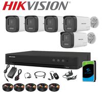 HIKVISION ColorVu CCTV SECURITY SYSTEM CAMERA Smart Hybrid Light 2-Way Audio 5MP