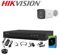 HIKVISION ColorVu CCTV SECURITY SYSTEM CAMERA Smart Hybrid Light 2-Way Audio 5MP