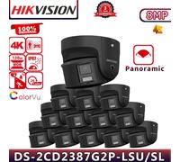 Hikvision ColorVu Turret 8MP 4K Network IP Camera Black DS-2CD2387G2P-LSU/SL 4mm