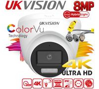 HIKVISION COMPATIBLE 4k 8MP WITH 40M IR 2.8MM NIGHTVISION CAMERA CCTV SYSTEM UK