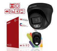 HIKVISION COMPATIBLE 8MP HDTVI TURRET CAMERA 25M 2.8MM BUILT-IN MIC 4K Outdoor