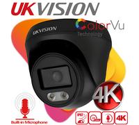 HIKVISION Compatible ColorVu 8MP TURRET CCTV CAMERA 4K BUILT-IN MIC 2.8MM