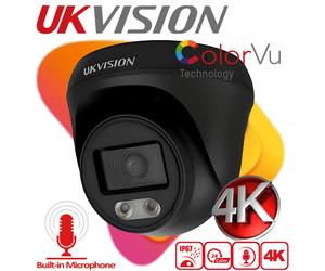 HIKVISION Compatible ColorVu 8MP TURRET CCTV CAMERA 4K BUILT-IN MIC 2.8MM