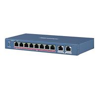 Hikvision Digital Technology DS-3E0310HP-E network switch Unmanaged Fast Ethernet (10/100) Blue Power over Ethernet (PoE)