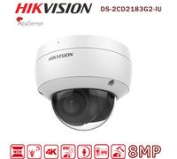 Hikvision Dome 4K 8MP IR outdoor poe Acusense ip camera IP67 DS-2CD2183G2-IU NEW